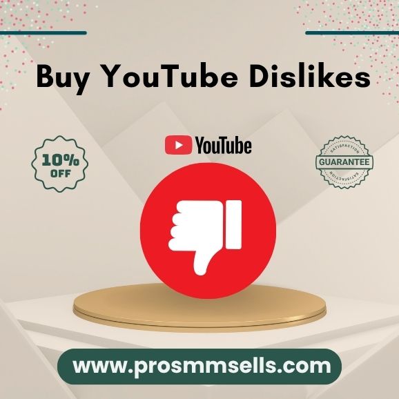 Buy YouTube Dislikes